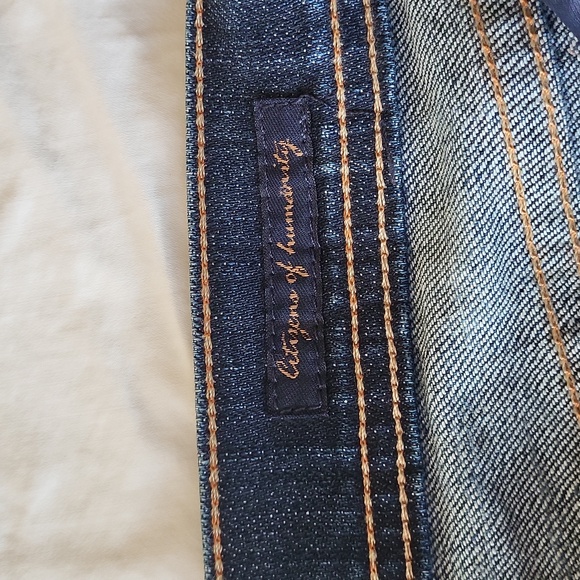 VINTAGE Citizens of Humanity Jeans Ingrid Flare sz 29 - Picture 9 of 12